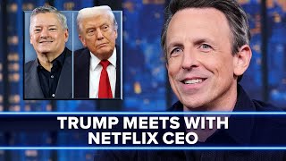 Trump Meets with Netflix CEO Ted Sarandos