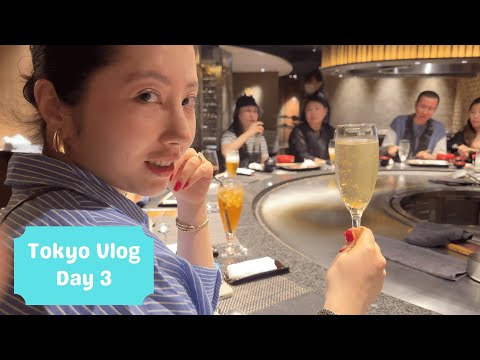 Tokyo Day 3 Vlog | A5 Wagyu Steak Buffet | Pikachu Sweets Cafe | Shinjuku Garden and Nightlife
