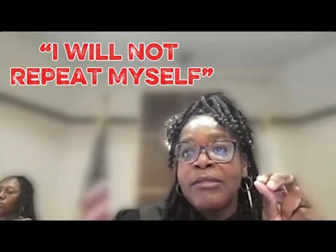 Judge Jackson being DONE with Sarah [Boone] Paulsen for 16 minutes 