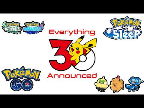 Everything Announced in the Pokemon Presents! Gen 10, Pokemon GO & More!