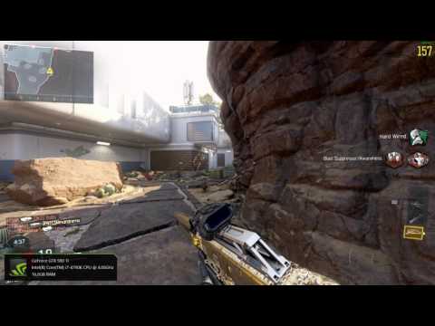 Black Ops 3 1080p Ultra Settings Diamond SVG-100 Camo