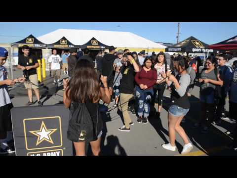 Recruiting event in Pomona, California, Nov. 10, 2016