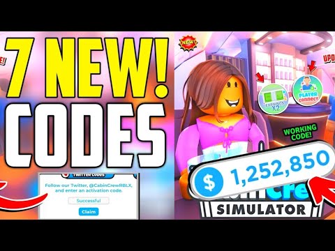 "All Cabin Crew Simulator Codes 🔥 | August 2025 Working Codes | Roblox"