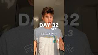 Day 32: Ironman 70.3 training #dayinmylife #ironmantriathlete #ironman703 #triathlon #vlog