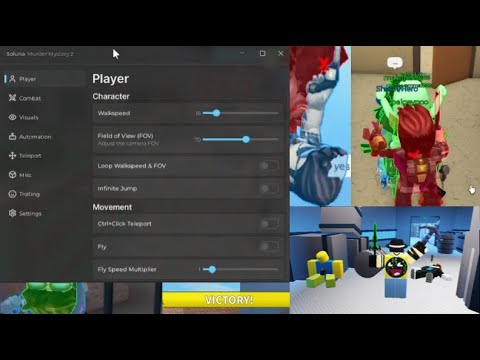 Soluna MM2 Script (Kill All, Grab Gun, Fling, AutoFarm, More)