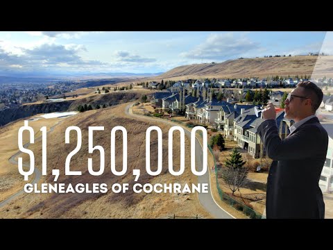 Breathtaking Bungalow in Gleneagles of Cochrane Alberta