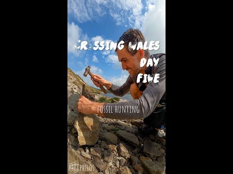 Day 5 Crossing Wales by Roller Skis and Gravel Bike