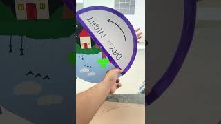 Day and Night Science Model | Easy School Project Idea | DIY Model #scienceproject