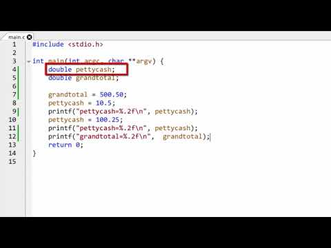 C Programming Basics : Learn C Fundamentals by Coding I PART-21 Variables and types