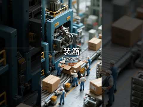 Welcome to the Miniature World ! #factory #aiart #shorts #fillingmachine