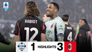 Maignan’s Saves & Rabiot’s brace | Como 1-3 AC Milan | Serie A Highlights