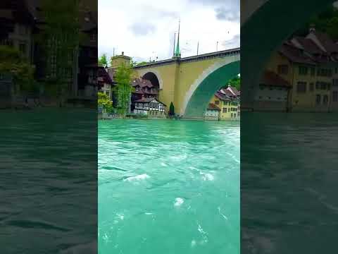 SUNGAI TEMPAT ANAK RIDWAN KAMIL HILANG, SUNGAI AARE DI SWISS #shorts #ridwankamil #swiss