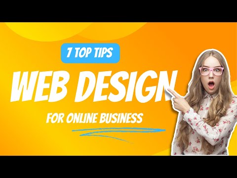 7 Top Tips for Business Web Design