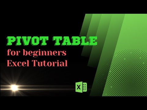 Power Pivot Table for beginners (Tagalog) #pivot_table #pivot