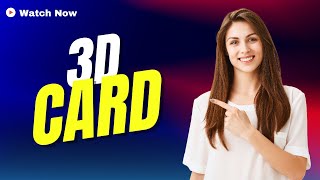 3D Card with Hover Effects