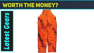 `Gamehide Deerhunter Blaze Orange Camo Bib: Unbeatable Winter Hunting Comfort