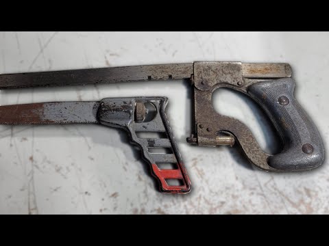 Restoration of Two Vintage Millers Falls Saws - Part 1 the No.525 Rotating Keyhole Saw