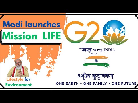Modi launches Mission LIFE to fight climate change
