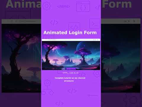 Login Page UI in 2025 Style ✨ (HTML CSS JS Tutorial) #coding #login_form #frontenddevelopment