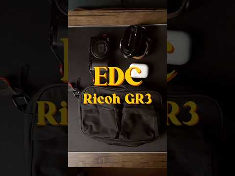 EDCs don’t have to be big and convoluted. #ricohgriii #peakdesign