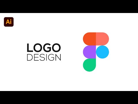 How to make Figma Logo in Adobe Illustrator।। Logo Design Tutorial ।।