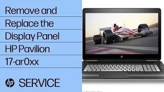 Remove and Replace the Display Panel | HP Pavilion 17-ar0xx | HP