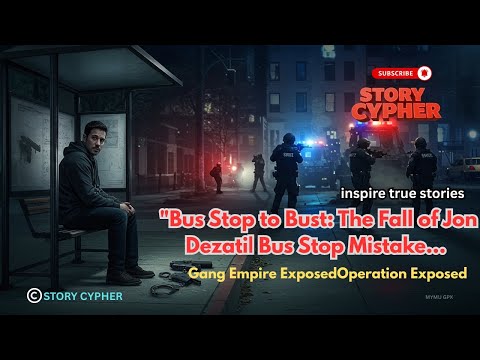 🔫 "Bus Stop to Bust: The Fall of Jon Dezati| Bus Stop Mistake… Gang Empire Exposed!” #crimenews