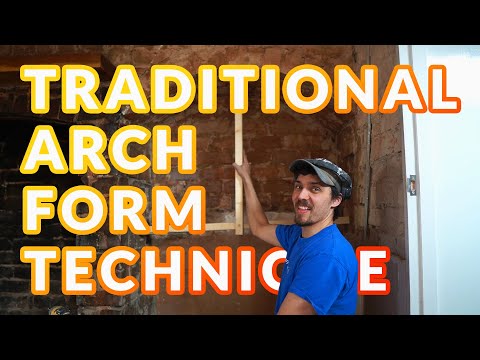 Traditionally Formed Plaster Arch - Trying Out A Traditional Technique - Traditional Plastering