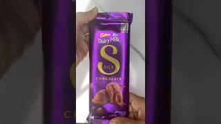 Cadbury Dairy Milk Silk Chocolate🍫 The biggest Chocolate😋🤤🧡#asmr #shorts