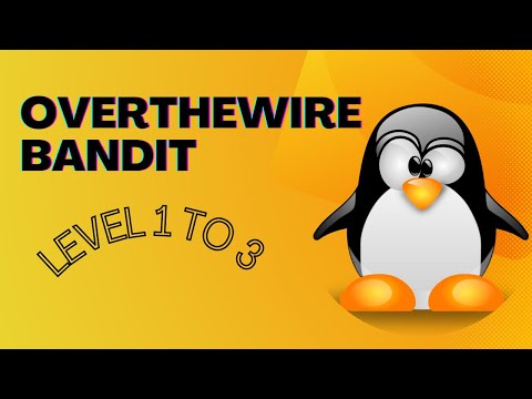 CTF Bandit Level 1 to 3 - Kali Linux [OverTheWire]