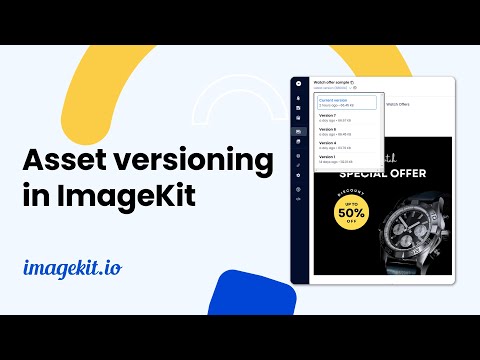 Asset versions and commenting in ImageKit | Digital Asset Management | ImageKit