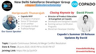 #ImpactSalesforceSaturday: Copado Continuous Delivery + Summer 20 Release Updates