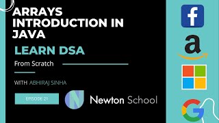 Arrays Introduction in Java || Newton School || Learn DSA in Hindi