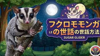 フクロモモンガの飼育方法を教えてください ｜動物ドキュメンタリー
