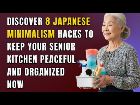 Discover 8 Japanese Minimalism Hacks to Keep Your Senior Kitchen Peaceful and Organized Now!