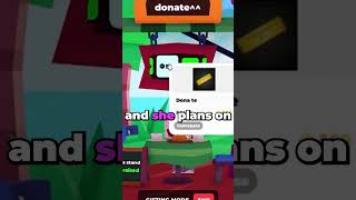 She Got 10 MILLION Robux On Roblox From Pls Donate... (Enivya)