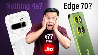Motorola Edge 70 First Look😮 , Nothing Phone 4a?, Jio 77 Plan, OriginOS 6 India, iQOO NEO 11 Specs