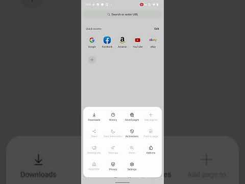 Enabling Total Adblock in Samsung Internet Browser