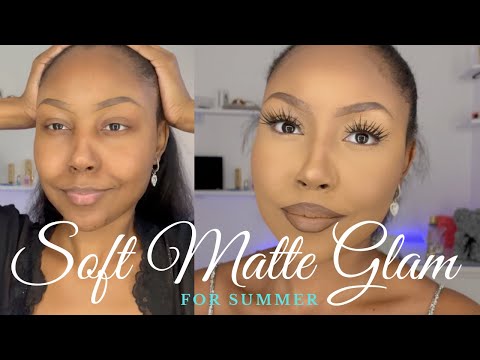THE PERFECT MATTE MAKEUP FOR SUMMER  |  IN DEPTH TUTORIAL