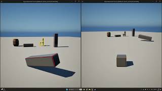 Unreal Engine 5 Multiplayer: Physics Based Movement & Client Prediction (300ms Lag Test)
