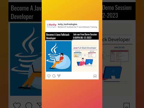 Fast-Track Your Career with Java Fullstack Course Join our Free Demo Session