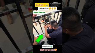 Masha Allah☝"Soldier's Smart Rescue | Great Save "#Soldier#SmartMove#awareness