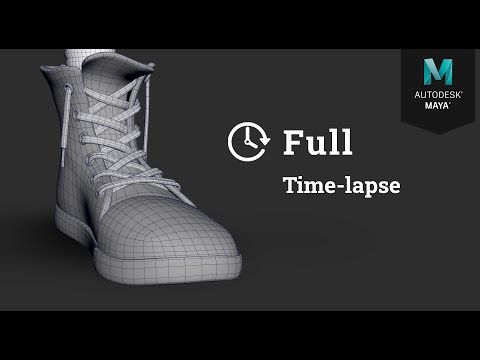 How to create stylized 3d character: Making of the sneakers