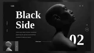 White Shade Animation in Web Design