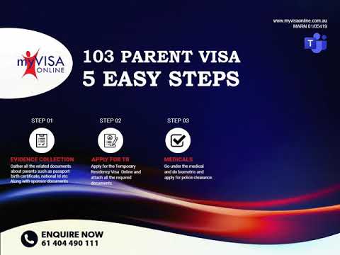 5 Easy Steps for Parent Visa 103