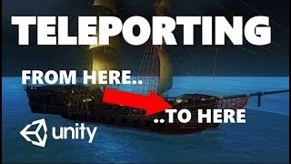 HOW TO WRITE A TELEPORT SCRIPT IN C# UNITY TUTORIAL
