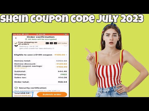 Shein Coupon Code July 2023 - How to Get $100 Off Using Shein Code in 2023 - Latest Shein Code 2023
