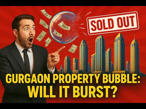 GURGAON PROPERTY BUBBLE EXPOSED! ₹3,250 CRORE Sold in 1 DAY - Will It CRASH? (SHOCKING Truth)