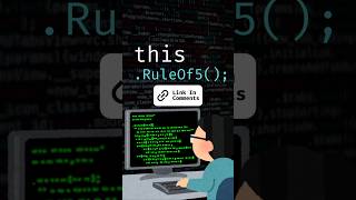 Dynamic Memory? Use The Rule Of Five! | C++  #coding #cplusplus  #computerscience #shorts