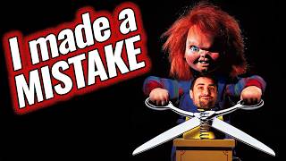 I explain all 8 Child’s Play movies to thwart Chucky’s voodoo soul transfer attempt